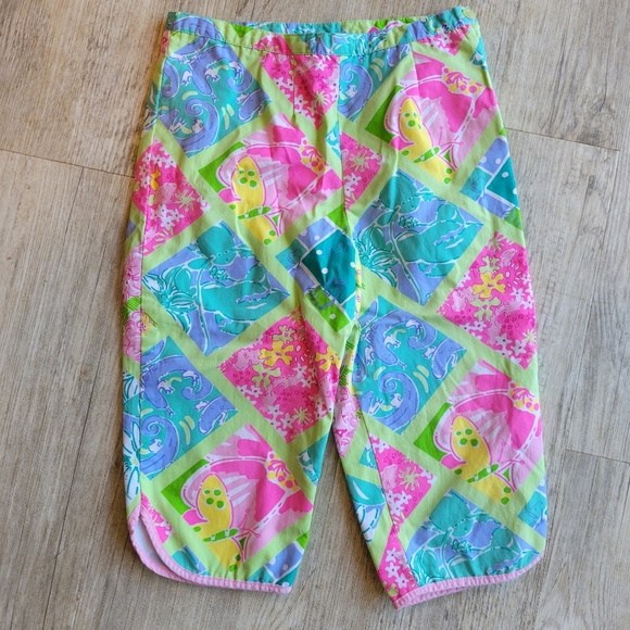 Lilly Pulitzer Other - Lilly Pulitzer Cropped Pants, Girls 7